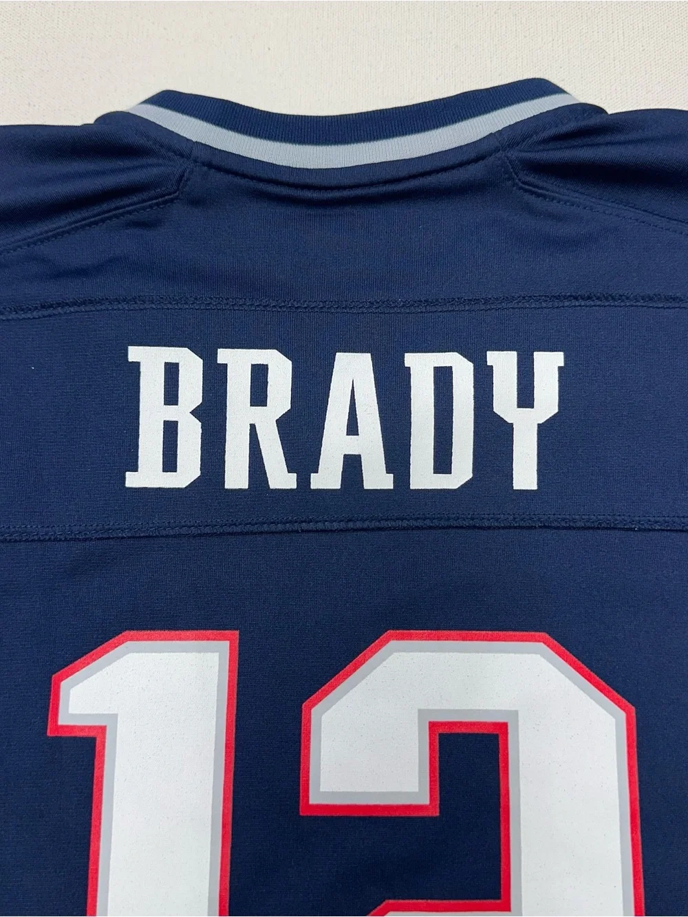 NIKE NEW ENGLAND PATRIOTS TOM BRADY SUPER BOWL 53 LIII JERSEY Youth L ON FIELD